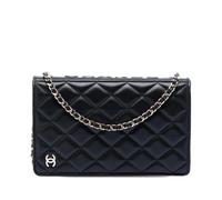 Chanel Vintage - Pre-owned The Book Wallet on Chain - Femme - Pre-owned - Noir - Taille: ONE Size