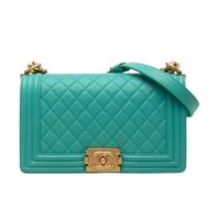 Chanel Vintage - Pre-owned The Boy Flap - Femme - Pre-owned - Bleu - Taille: ONE Size