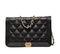 Chanel Vintage - Pre-owned The Boy Wallet on Chain - Femme - Pre-owned - Noir - Taille: ONE Size