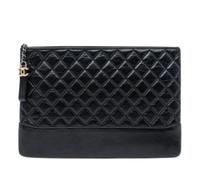 Chanel Vintage - Pre-owned The Gabrielle O-Case - Femme - Pre-owned - Noir - Taille: ONE Size