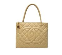 Chanel Vintage - Pre-owned The Medallion Tote Bag - Femme - Pre-owned - Beige - Taille: ONE Size