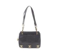 Chanel Vintage - Pre-owned Triple Coco Mark Grained Calf Tote Bag - Femme - Pre-owned - Noir - Taille: ONE Size