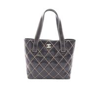 Chanel Vintage - Pre-owned Wild Stitch Tote Bag - Femme - Pre-owned - Noir - Taille: ONE Size