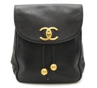 Chanel Vintage - Sac à dos Pre-owned - Femme - Pre-owned - Noir - Taille: ONE Size