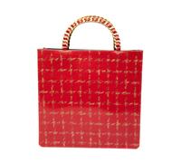 Chanel Vintage - Sac à main Pre-owned à poignée chaîne - Femme - Pre-owned - Rouge - Taille: ONE Size