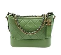 Chanel Vintage - Sac bandoulière Gabrielle Pre-owned - Femme - Pre-owned - Vert - Taille: ONE Size