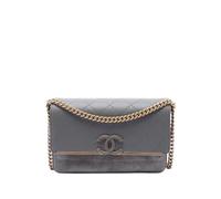 Chanel Vintage - Sac bandoulière Lady Coco Pre-owned - Femme - Pre-owned - Gris - Taille: ONE Size
