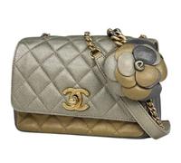Chanel Vintage - Sac bandoulière Matelassé Pre-owned - Femme - Pre-owned - Jaune - Taille: ONE Size