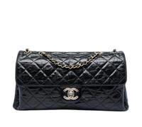 Chanel Vintage - Sac bandoulière matelassé Pre-owned - Femme - Pre-owned - Noir - Taille: ONE Size