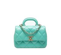 Chanel Vintage - Sac bandoulière mini Pre-owned - Femme - Pre-owned - Bleu - Taille: ONE Size