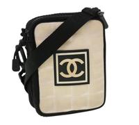 Chanel Vintage - Sac bandoulière Pre-owned Sports (Coco Mark) - Femme - Pre-owned - Beige - Taille: ONE Size
