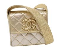 Chanel Vintage - Sac bandoulière vintage Pre-owned - Femme - Pre-owned - Jaune - Taille: ONE Size