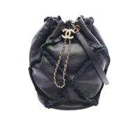 Chanel Vintage - Sac seau Coco Mark en cuir d'agneau Pre-owned - Femme - Pre-owned - Noir - Taille: ONE Size