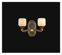 Chaner de Style Jade Chinois - Lampe Suspendue élégante pour Salon et Salle à Manger, plafonnier Duplex avec 2 têtes, Applique Murale pour la décoration de la Maison