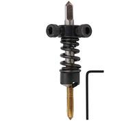 Chanfrein de taraud en acier rapide | 5 types pour aluminium/cuivre/acier | Outil de chanfreinage de tour avec cannelure droite | Taraudage concentré et chanfreinage en un seul processus (M3 x 0,5)