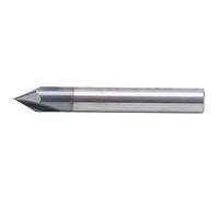 Chanfrein End Mill 3 flûte tungstène acier cnc frappeur bit de routeur de chanfreinage à 60 degrés pour la gravure de cuivre en aluminium D12 D10 d8 d6 d4 d3 (D8 * 60 ° * 60L)