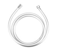 Chanfreinage Acier au carbone plat Cylindrique, Flexible de douche à main en PVC argenté 1,2-2 m G1/2, interface universelle for robinets baignoire(1.5m)