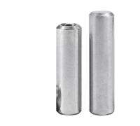 Chanfreinage Acier au carbone plat Cylindrique, Goupilles cylindriques à filetage intérieur M3-M6 GB120 en acier inoxydable 304, lot de plusieurs tailles(25mm,D4xM3(5pcs))