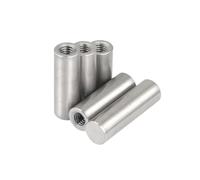Chanfreinage Acier au carbone plat Cylindrique, Goupilles cylindriques GB120 à filetage intérieur en acier inoxydable 304, diamètre D4-12, filetage M3-M6, longueur L12-40 mm (jeu)(35mm(2pcs),D4 M3)