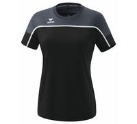Erima T-shirt femme Change by Fonctionnel - noir/gris ardoise/blanc - Taille 40