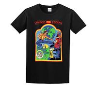 Change The Ending! Men T-Shirt Black Unisex Tops Casual Tee 3XL