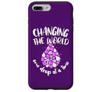 Change The World One Drop At A Time Oil Lover Coque pour iPhone 7 Plus/8 Plus