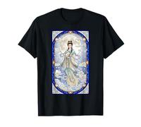 Chang'e Vitrail Déesse de la Lune Chinoise T-Shirt