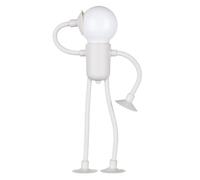 Changeable Shape Funny Sportsman Night Light, Cute LED Light Bulb Mini Night Lights, Flexible Battery Operated Suction Cup Mood Lighting, Desktop Ornaments For Adults Boys Girls Room Christmas Decor