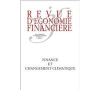 Changement climatique et finance durable - N°117 - Mars 2015