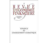 Changement climatique et finance durable - N°117 - Mars 2015 Collectif AEF (Auteur)