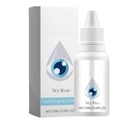 Changement de couleurs des yeux gouttes de fantaisie gouttes oculaires avancées des yeux éclaircissants liquide (bleu) (a)
