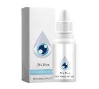 Changement de couleurs des yeux gouttes de fantaisie gouttes oculaires avancées des yeux éclaircissants liquide (bleu)