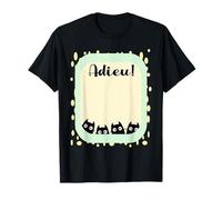 Changement d'emploi Équipe Chats Adieu T-Shirt