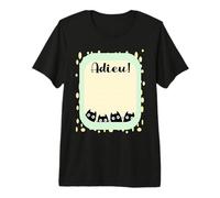 Changement d'emploi Équipe Chats Adieu T-Shirt Haut de Gamme