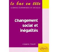 Changement Social Et Inégalités