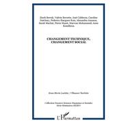 Changement technique, changement social - Pierre Mazet - L'harmattan - broché - Essai