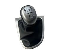 Changement Vitesse Pommeau Levier Pour Clio 4 IV MK4 12-19 LHD 5/6 Vitesses Levier Changement Tête Boîte Cache-poussière Pommeau Vitesse Soufflet Housse Protection Accessoires(Matt 6 Speed)