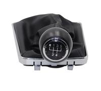 Changement Vitesse Pommeau Levier Pour Opel Pour Astra H 1.6 2004 2005 2006 2007 2008 2009 2010 Soufflet De Boîte De Vitesses Poignées De Levier Couvercle Accessoires(R12345 black line)