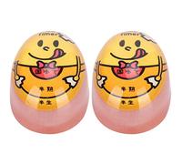 Changer de Couleur Timer des œufs 2 Pack | Indicateur de Faille d'oeuf Doux/Moyen/Dur | Timer de Cuisine réutilisable pour la Cuisson/la Cuisson/préparation des Repas |