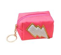 Changer de porte-monnaie pour pièce de monnaie, porte-monnaie pour femme | Porte-clés élégant de porte-monnaie de conception de broderie - Porte-clés de sac mignon polyvalent, pochette à pièces de mon