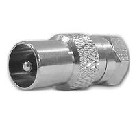 Changeur de genre de câble F IEC - TELEVES - Preisner FS-KS1 - Argent - Métal - Coaxial