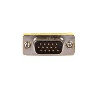- Changeur de genre VGA - HD-15 (VGA) (M) pour HD-15 (VGA) (M) - argent