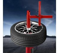 Changeur de pneu manuel avec adaptateur tête de canard et cône de centrage - Acier moulé robuste pour pneus de 16" à 21", compatible avec voitures, camions, SUV, VTT