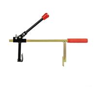 Changeur de pneu manuel avec protection en acier pour tâches de changement de pneu compatible avec les voitures, motos, vélos - Matériau fiable (grand)