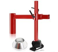 Changeur de pneu manuel en fonte d'acier robuste pour canard pour adaptateur de tête, compatible avec les changeurs de pneus manuels et poteaux jusqu'à 2 diamètres pour pneus de 16 à 21