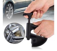 Changeur de pneus, véhicule Universal Rim Pry Wheel Changer Helper Pire Perge Clamp Drop Center Tool Nylon pour la Plupart des Voitures