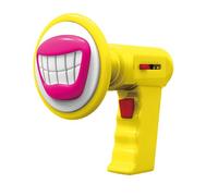 ＡＷＨＡＯ Changeur de trompette à effet sonore, mignon, grande bouche, amusant, jouet pour blague, jouet multi-changeur de voix, cadeau pour enfants, 5 ans et, Jaune