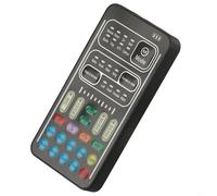 Changeur de voix portable avec 8 effets sonores en temps réel pour les farces, les fêtes et le jeu vocal créatif (jeu de cartes son)