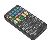Changeur de Voix Portable, Carte Live de Deuxième Génération, Carte Son à Lumière Froide - // Disguiser/Modulateur de Voix/PC/téléphone/Ordinateur Portable avec Fonctions Vocales