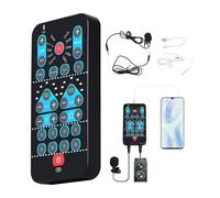 Changeur de voix portable, carte son portable - Dispositif de changement de son multifonctionnel avec 8 effets sonores fixes | changeur de voix externe, dispositif de changement de son multifonctionne